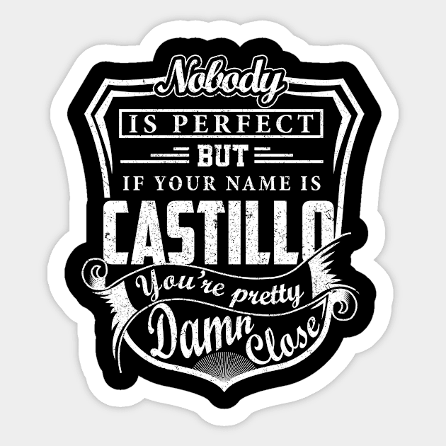 CASTILLO Sticker by Aligennie86